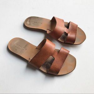 Everlane Sandals Slides Flats Leather H